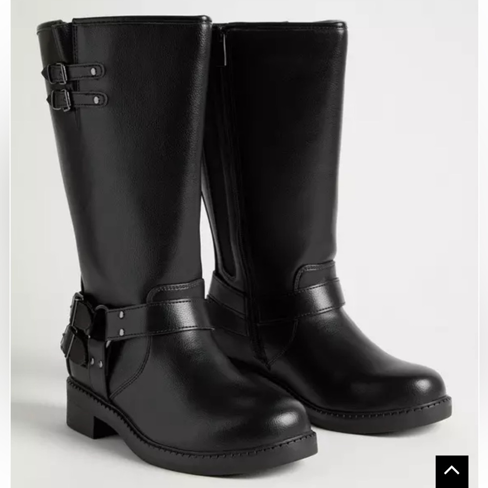Torrid Moto Buckle Boot Size 9WW